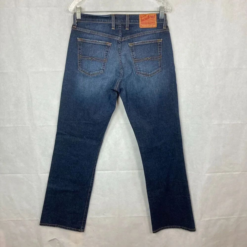 Lucky Brand Jeans Womens‎ Sz 6 28 Vintage Blue Denim Classic Fit